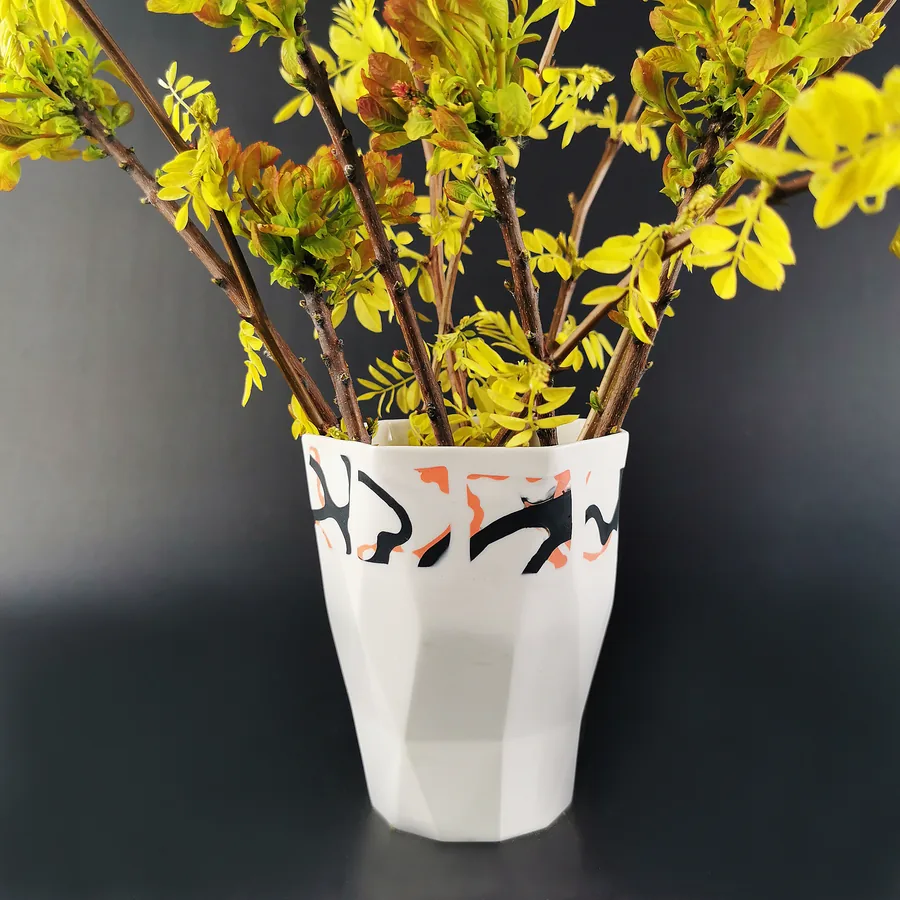 Ceramic vase 8